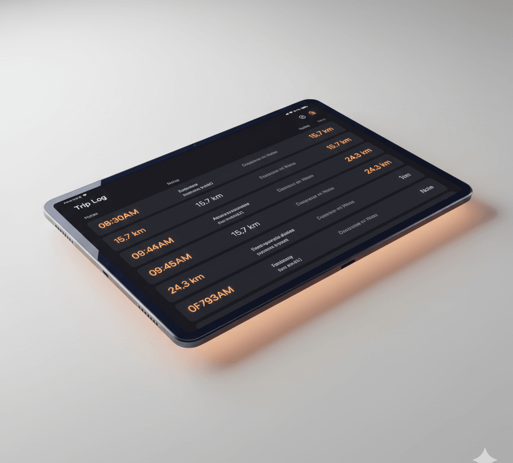 Mileage Reimbursement: Autokilometry app feature
